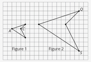 Two 4-sided Figures In A Coordinate Plane Labeled Figure #6885210