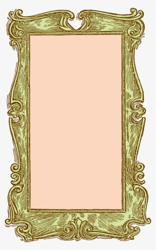 Free Stock Image Vintage Wooden Frame Clipart #6885529