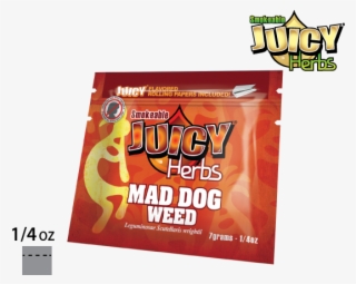 Juicy Herbs Herbal Smokable Blends 1/4oz Pouch Mad #6886148