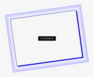 Blue Border Frame Frames #6887241