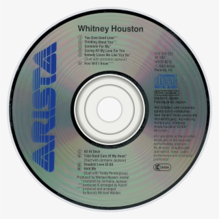 Whitney Houston Whitney Houston Cd Disc Image #6892686