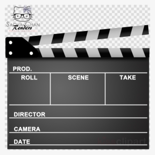 Film Clapper Clipart Clapperboard Film Scene #6892798