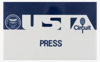 Usta Circuit Press Blue Event Button Museum #6895929