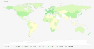 Density Of Vegetation Plots Around The World, Measured #6896330