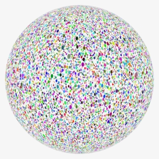 Dense Circles Prismatic Orb No Bg #6896590