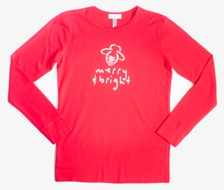 Holiday Red Thermal Bee Merry & Bright #6897076