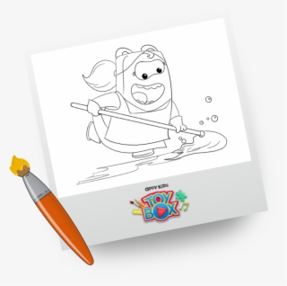 Attic Drawing Toy Box #6897509