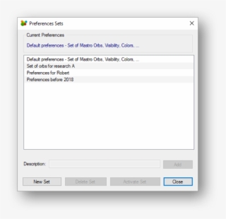 You Can Also Make Any Other Set Of Preferences Active #6898328