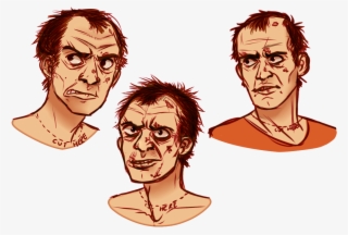 I Beat Gta V So I Had To Draw The Angry Dad #6899348