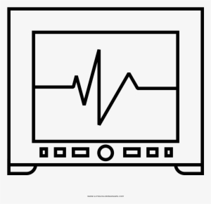 Heart Monitor Coloring Page - Coloring Book #690024