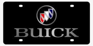 Buick Black Acrylic License Plate - Buick Logo Vector #690243