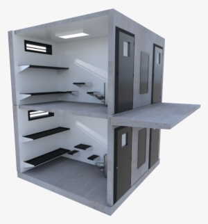 Prison Cell - Front Chase - Cupboard #690335