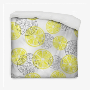 Seamless Lemon Pattern - Throw Pillow #690421