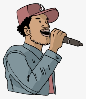 Chano For Mayor Clip Free Stock - Rapper Drawing Png #690545