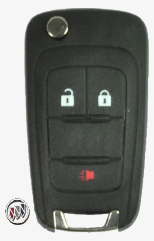 Buick Flip Key Non Peps Lock, Unlock, Panic Buick Logo - Buick #690815