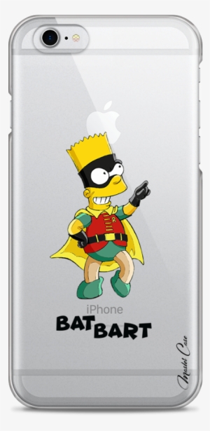 Coque Iphone 6plus/6splus Super Bat Bart Simpson Cartoon - Iphone 6s #691052