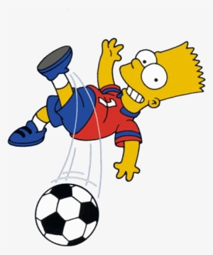 The Simpsons What Sport Do You Thin Bart Simpson Should - Bart Simpson Futbol #691318
