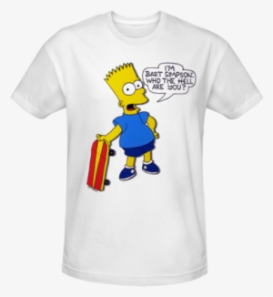 Simpsons I'm Bart Simpson Classic T-shirt - I M Bart Simpson T Shirt #691506