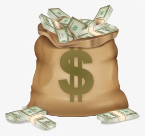 Money Png Hd Background - Dollar Sign Money Bag #691709