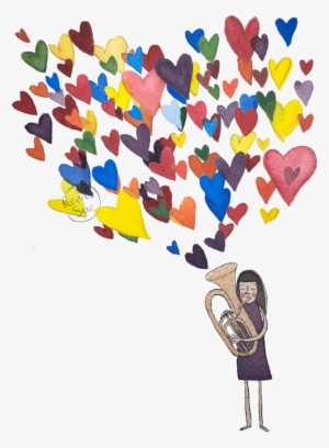 Love Tuba Print #692005