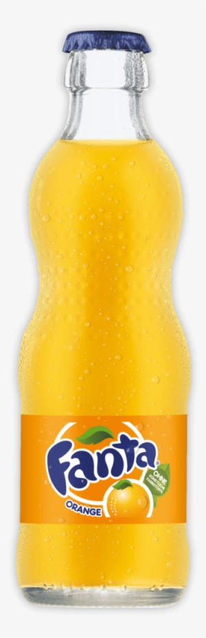 Fanta Glass Bottle Png Download - Fanta #692366