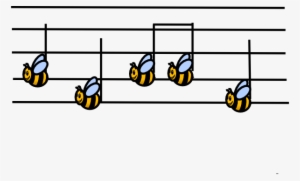 Bee Clipart Singing Bee - Music Bees Clip Art #692545