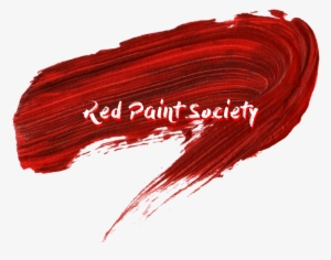 Red Paint Brush Strokes #692939