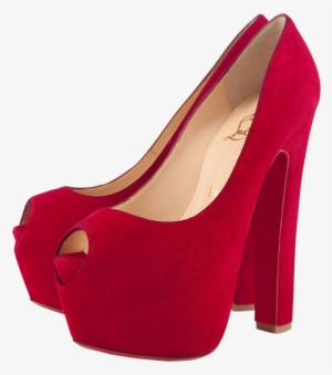 Plush Red Heels Png Clipart - Heels Png #693057