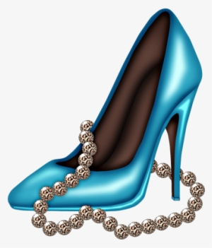 Fashion Illustration Shoes, Shoe Sketches, Footwear, - Blue High Heel Shoes Clipart #693079