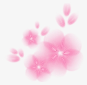 Upload Our Effects In Your Glitter Effect Png - Pink Flowers Effects #693336