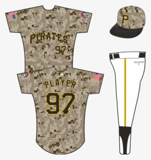 Pirates Camo Uniform - Piratas De Pittsburgh Uniforms #693405