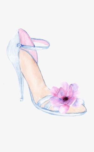 Crystal High Heels Cartoon Transparent - Sandal #693439