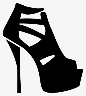 Platform Shoes With Thin Heels Png Icon - Dibujos De Tacos De Mujer #693694