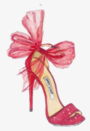 Red Heels Watercolor #693893