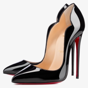 Black Louboutin Lady's Png Image - Louboutin Png #693987