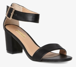High Heel Sandal Png Image With Transparent Background - Dorothy Perkins Black Block Heel Sandals #694161