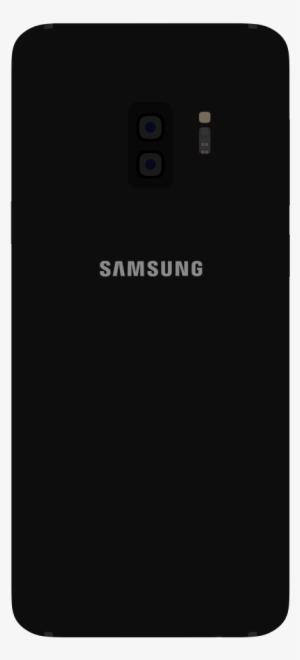 Preview Images/s9 Black Back - Samsung Galaxy S9 Png #694264