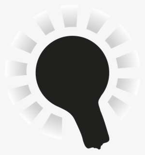 This Free Icons Png Design Of Lightbulb Black With #694978