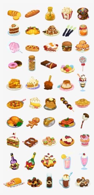 Delicious Food Items By Jin Sethanukul, Via Behance - Food Items In Games #695410