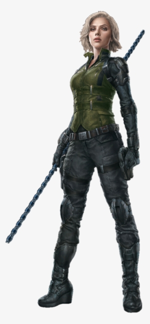 Avengers Infinity War Black Widow Png - Black Widow Marvel Infinity War #695600