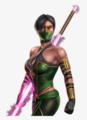 Drawing Woman Mortal Kombat Girl - Jade Mortal Kombat X Mobile #695602
