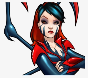 Black Widow Clipart Natasha Romanova - Avengers Academy Symbiote Black Widow #695629