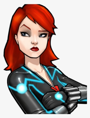 Black Widow Rank 5 Icon - Black Widow Marvel Academy #695807