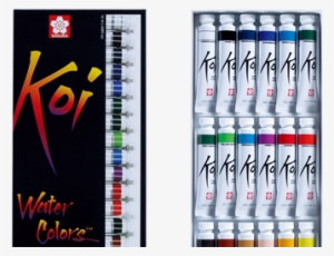 Semi Transparent Water Colors In 12ml Laminated Tube - Koi Watercolor Tubes 18 #696283