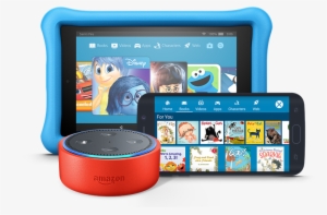 Amazon Echo Dot Kids Edition Kids Content - Kindle Fire #696396