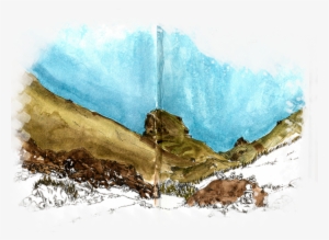 That Left A Smile On Her Face, With The Mystery That - Painting #696521