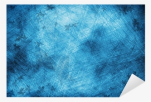 Scratched Grunge Blue Background, Abstract Texture - Phonograph Record #696553