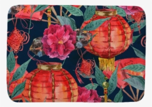 Seamless Watercolor Chinese New Year Background Bath - Oriental Chinese New Year Silk Framed Art #696793 Seamless Watercolor Chinese New Year Background Bath - Oriental Chinese New Year Silk Framed Art #696793