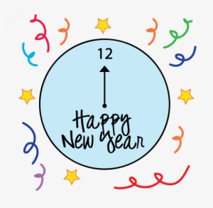 Happy New Year Coloring Pages - New Year Clock Clipart #696820 Happy New Year Coloring Pages - New Year Clock Clipart #696820