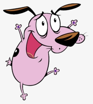 Inside Out Luke Yannuzzi - Courage The Cowardly Dog Clip Art #696943
